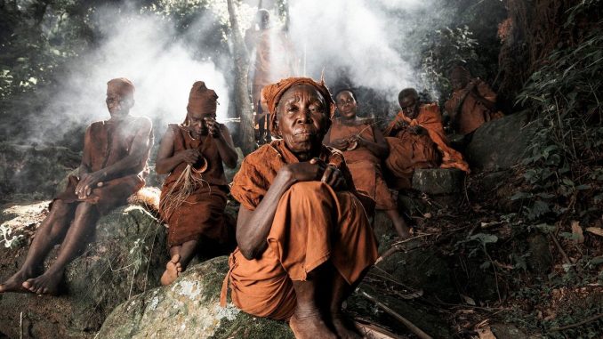 Batwa pygmies in Uganda