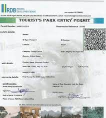 Gorilla Permit booking & cancellation policy